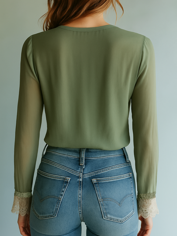 Barbara | Bohémienne Blouse Imprimée Fleurie