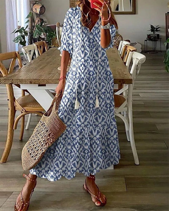 Lylou | Robe Boho Éffortless avec Coupe Flatteuse