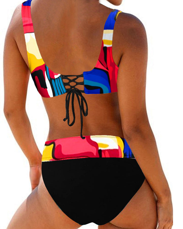 Eva | Bikini Coloré et Joyeux