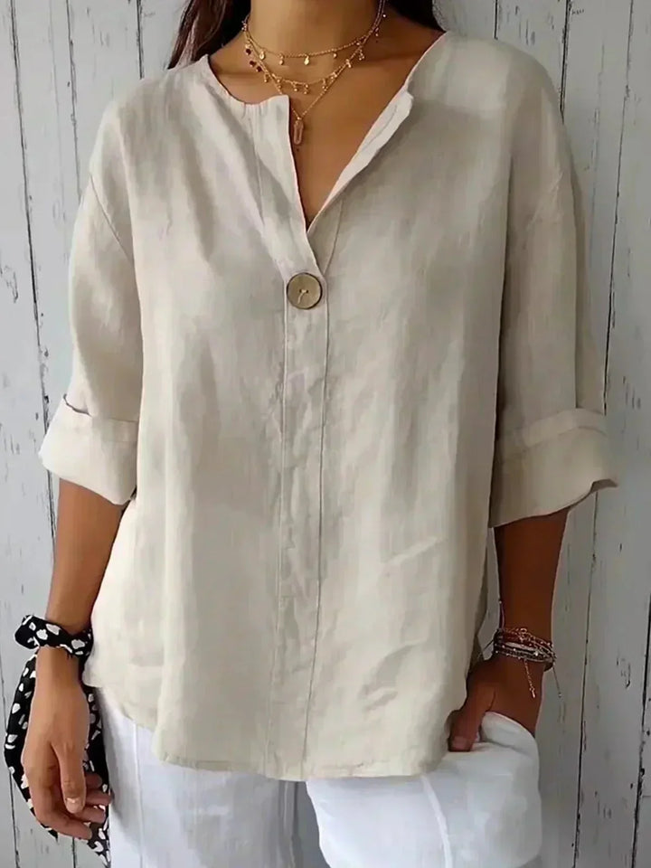 Zahira | Haut V-Neck Détendu