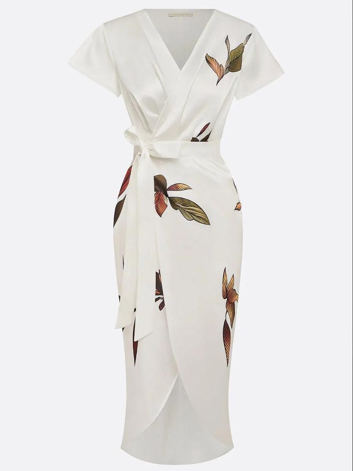Marion | Robe Portefeuille Élégante