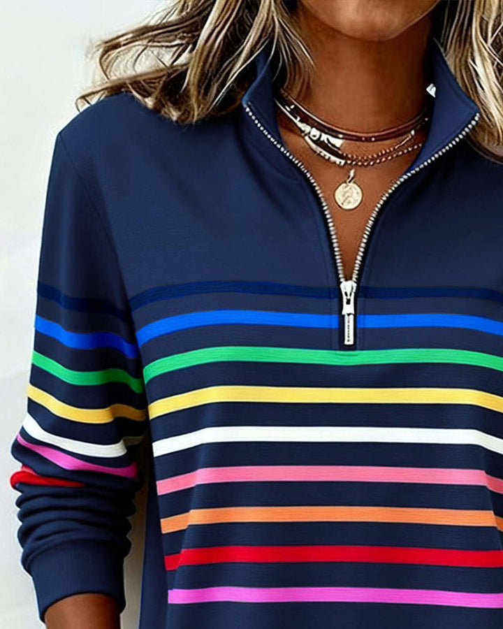Marie | Pull décontracté avec confort et style coloré pour chaque jour