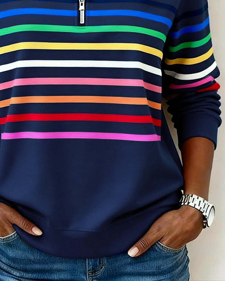 Marie | Pull décontracté avec confort et style coloré pour chaque jour