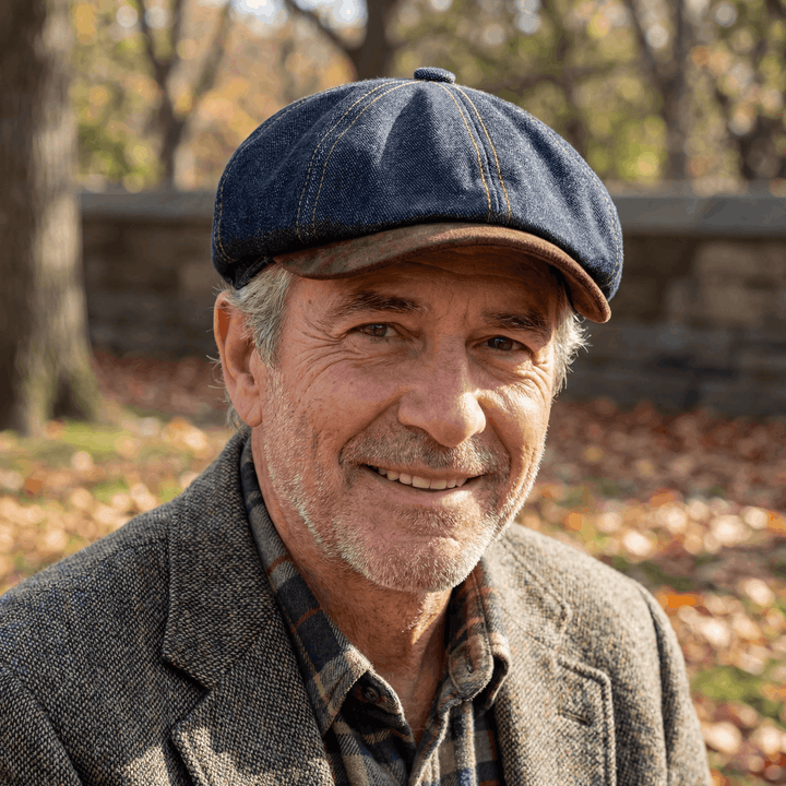Élias | Casquette en Denim de Travailleur