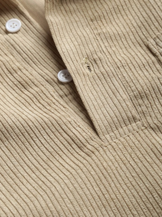 Robert | Chemise Manches Longues Demi-boutons Pour Homme