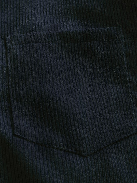 Robert | Chemise Manches Longues Demi-boutons Pour Homme