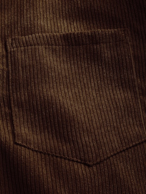 Robert | Chemise Manches Longues Demi-boutons Pour Homme