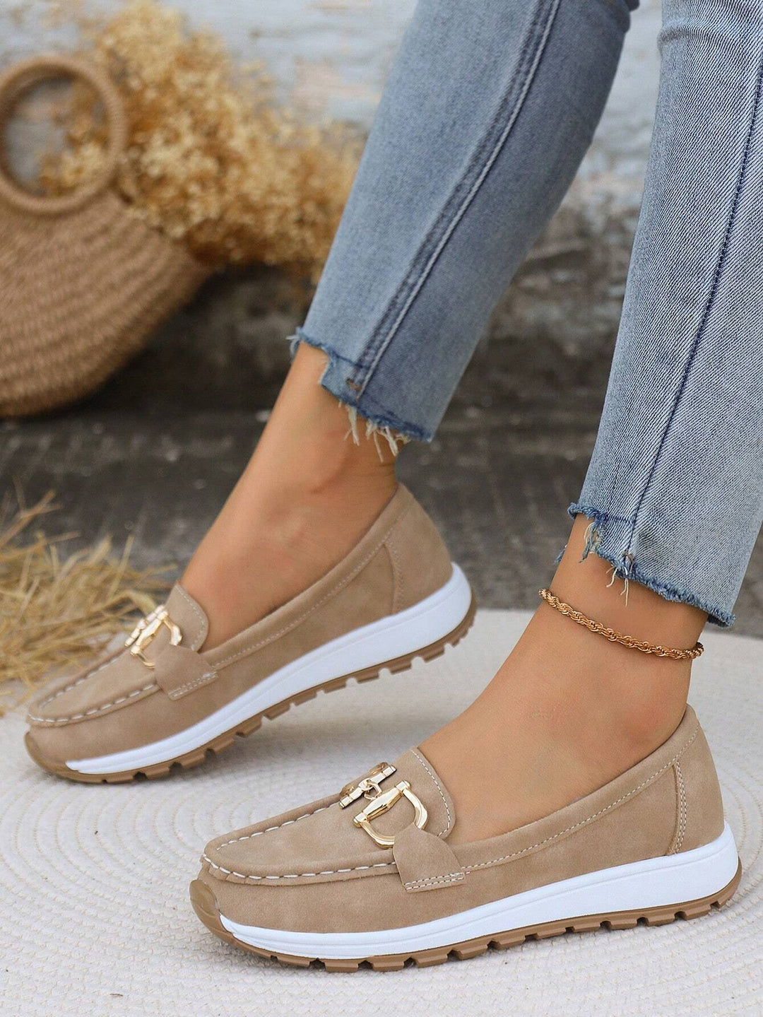 Ellie | Mocassins à Boucle Plate