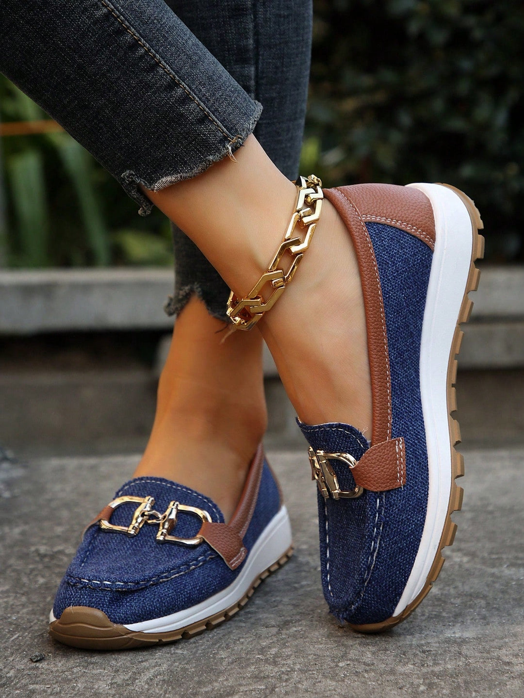 Ellie | Mocassins à Boucle Plate