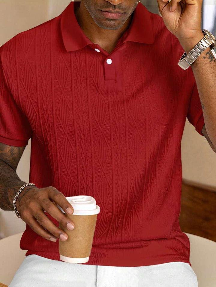 Denis | Polo Casual Été Avec Boutons