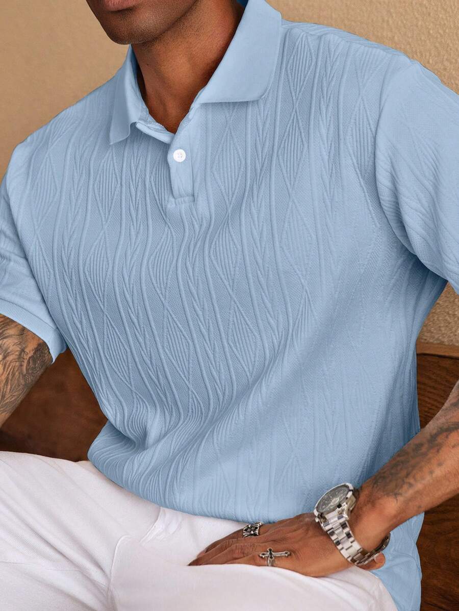 Denis | Polo Casual Été Avec Boutons