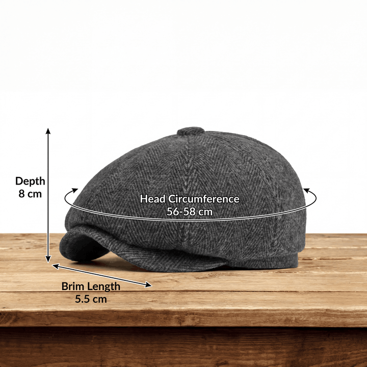 Cédric | Casquette en Chevrons