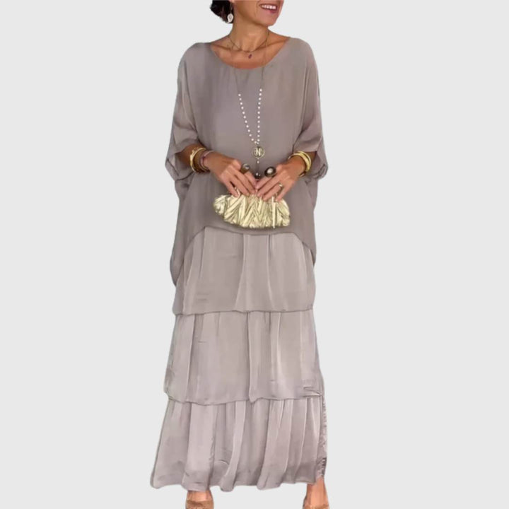 Lucille | Robe Maxi Élegante et Flottante