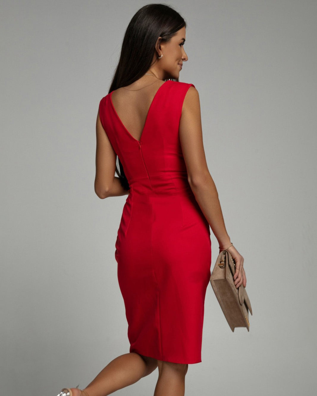 Amandina | Robe Midi Élégante