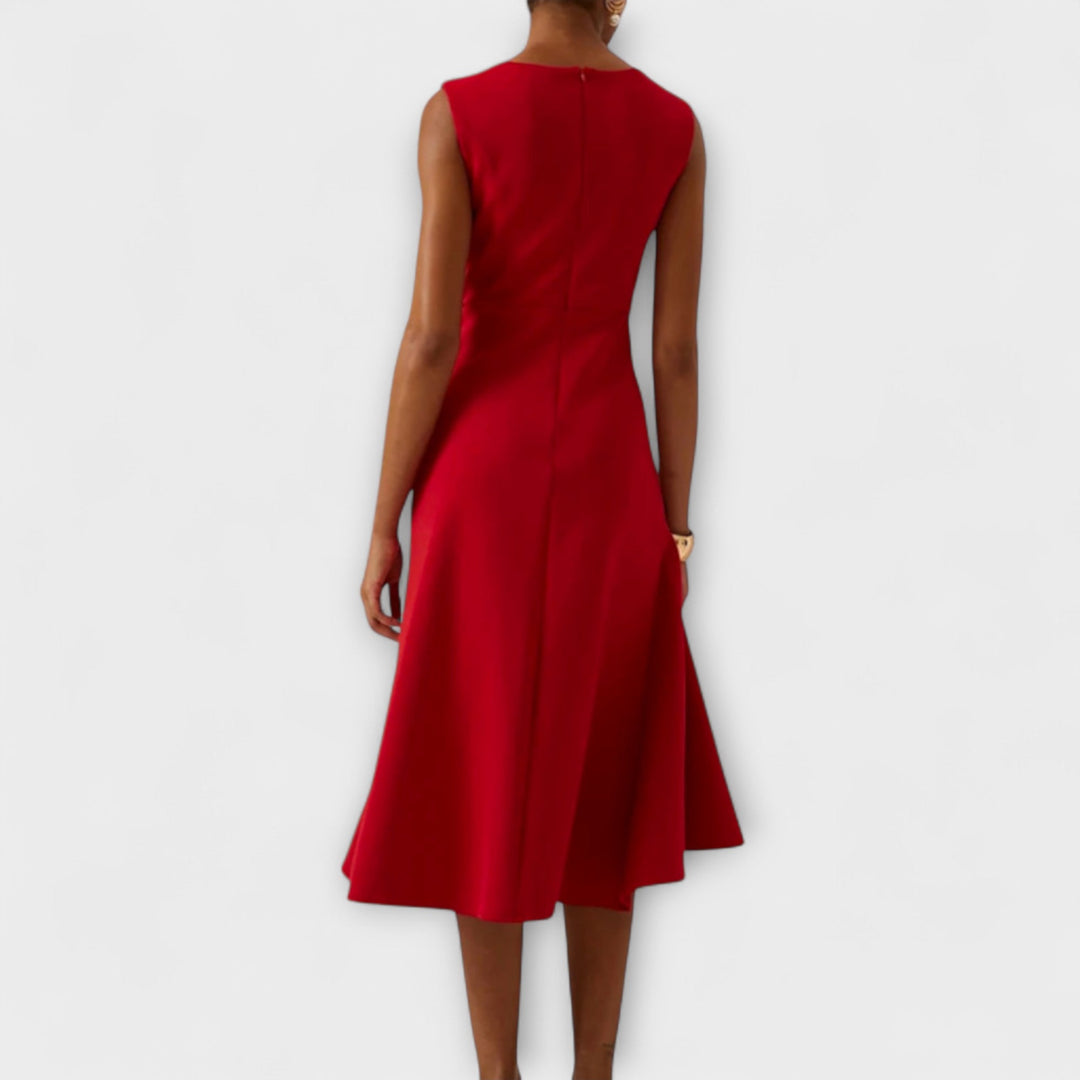 Denise | Robe Midi Sophistiquée