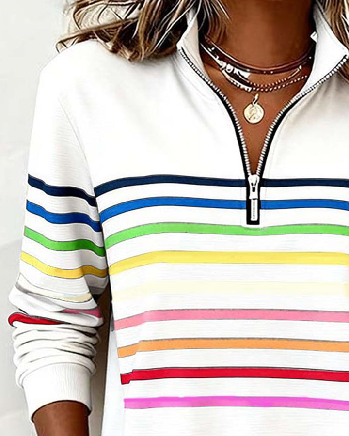 Marie | Pull décontracté avec confort et style coloré pour chaque jour