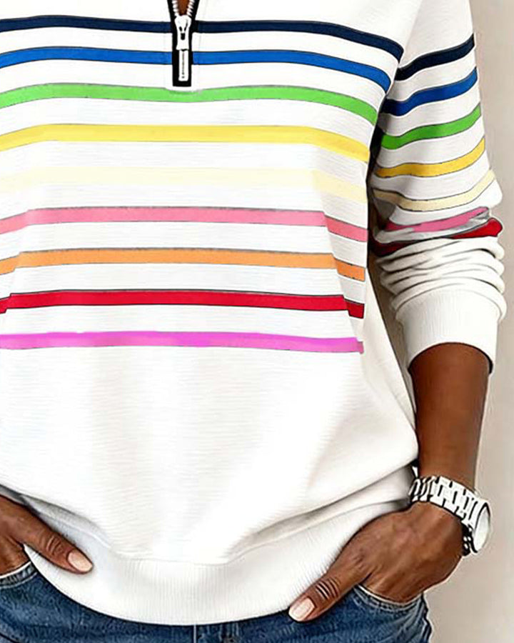 Marie | Pull décontracté avec confort et style coloré pour chaque jour