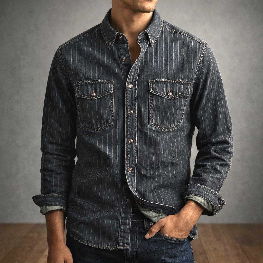 Hugo | Chemise À Rayures Manches Longues Pour Homme