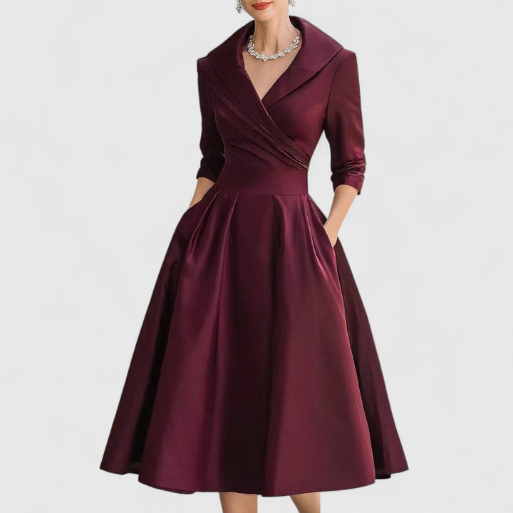 Marley Quinn | Robe Midi Élégante