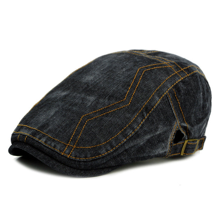 Gabriel | Casquette en Denim avec Rivets
