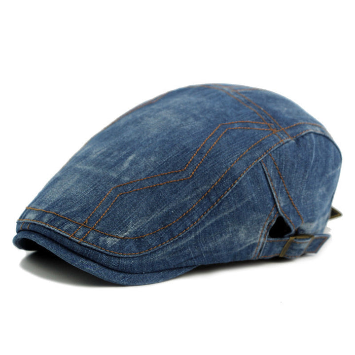 Gabriel | Casquette en Denim avec Rivets