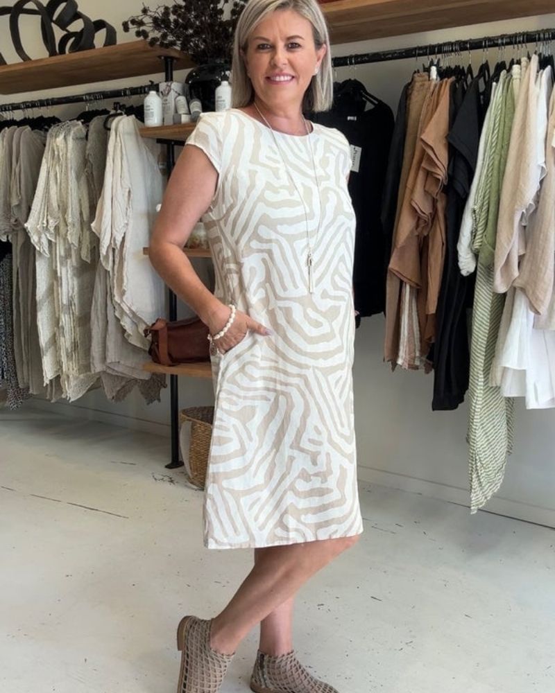 Annora | robe d'été à col rond