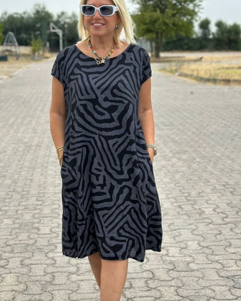 Annora | robe d'été à col rond