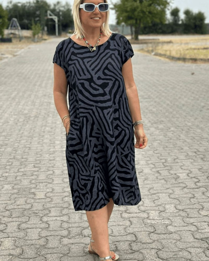 Annora | robe d'été à col rond