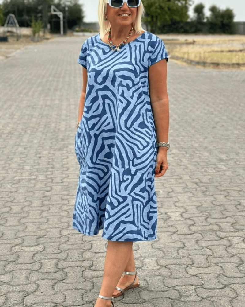 Annora | robe d'été à col rond