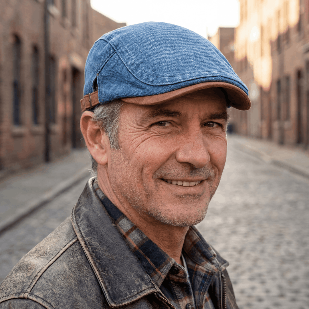Albert | Casquette de Travail en Denim