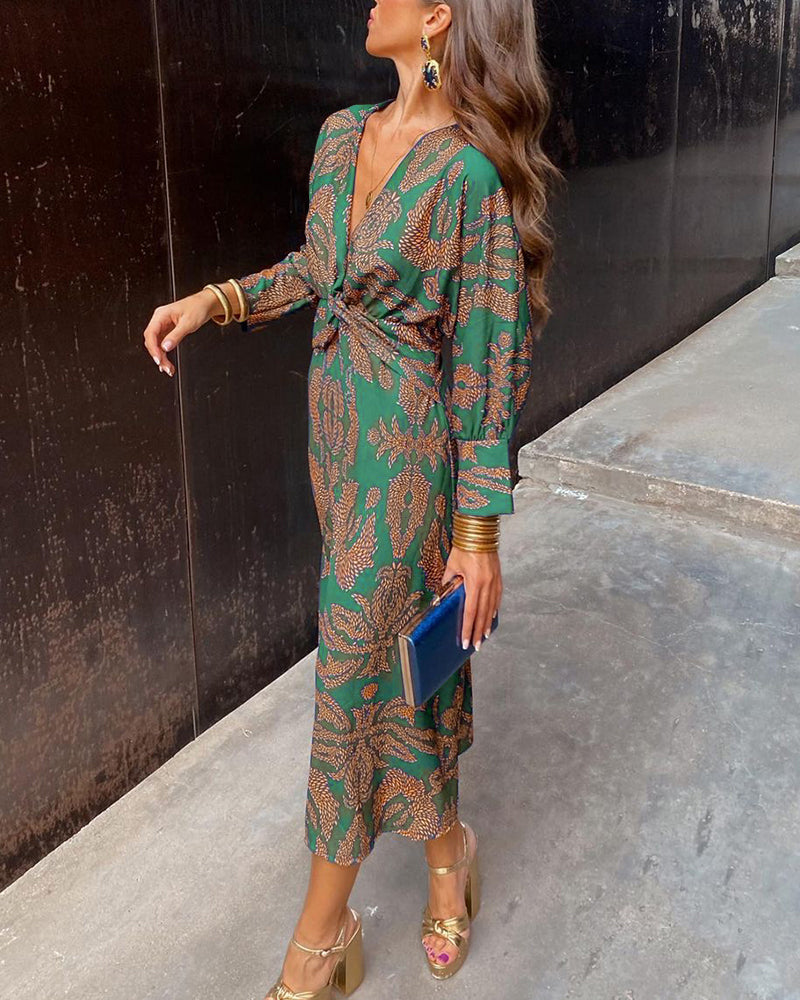 Valeria | Robe Maxi A-Line Élégante