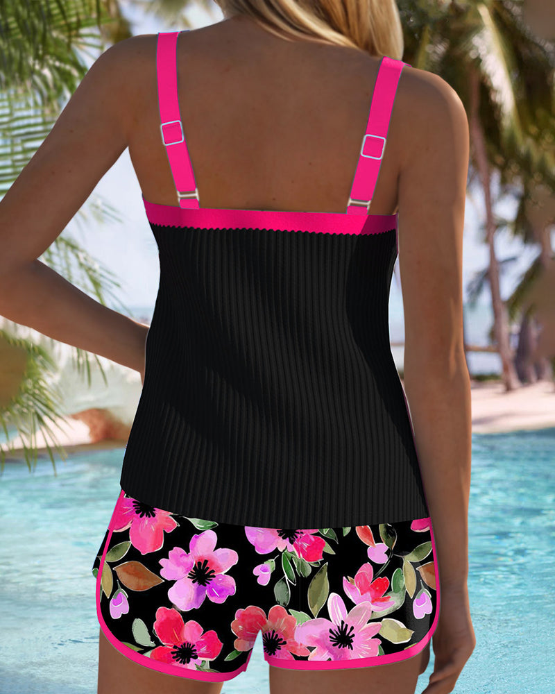 Lana | Ensemble de Tankini Élégant en Deux Pièces