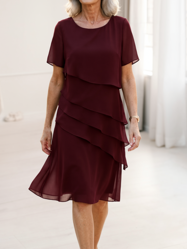 Lucille | Robe Volante Élégante
