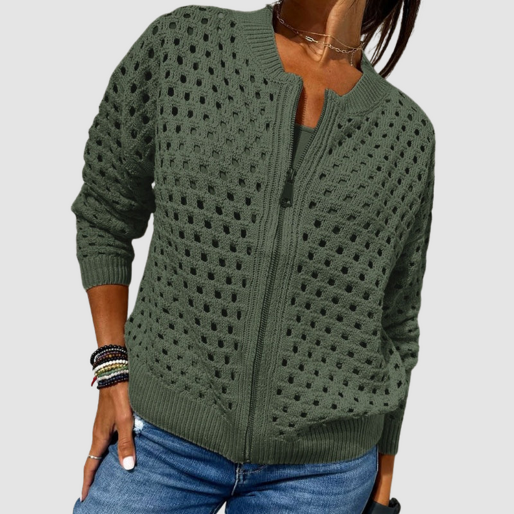 Dounia │ Cardigan Tricoté Premium