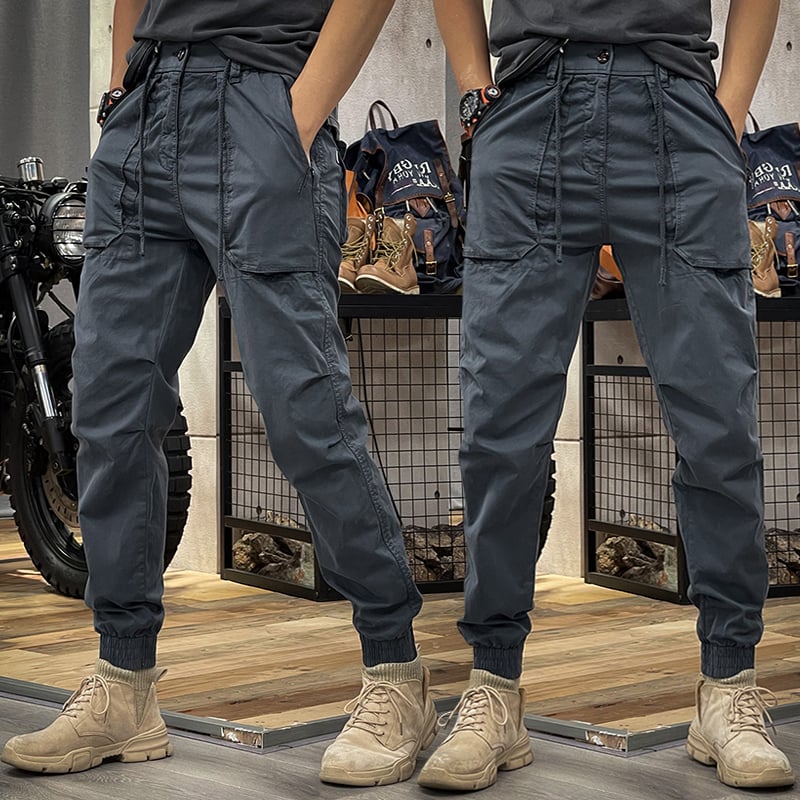 Rémi | Pantalon Cargo Extensible en Spandex