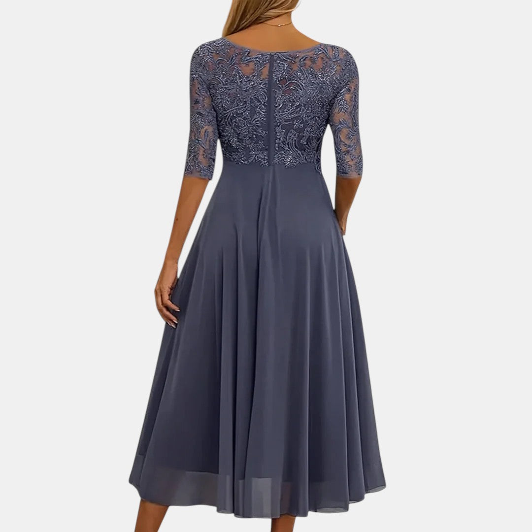 Raphaëlle | Robe en Dentelle Élégante