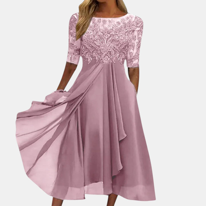 Raphaëlle | Robe en Dentelle Élégante
