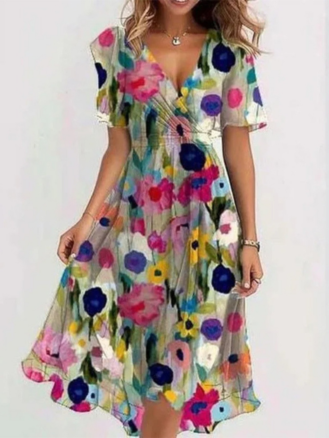 Matilda | Robe d'Été avec Couverture de Ventre