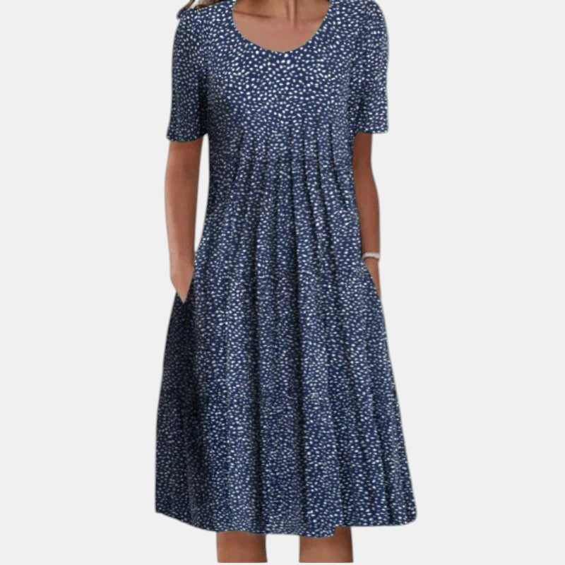 Gaëlle | Robe en Coton avec Couverture du Ventre