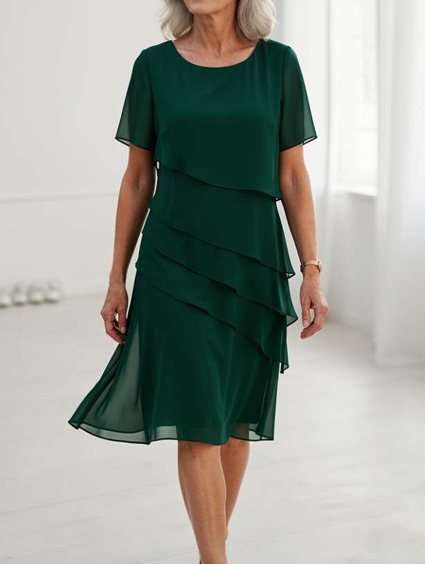 Lucille | Robe Volante Élégante