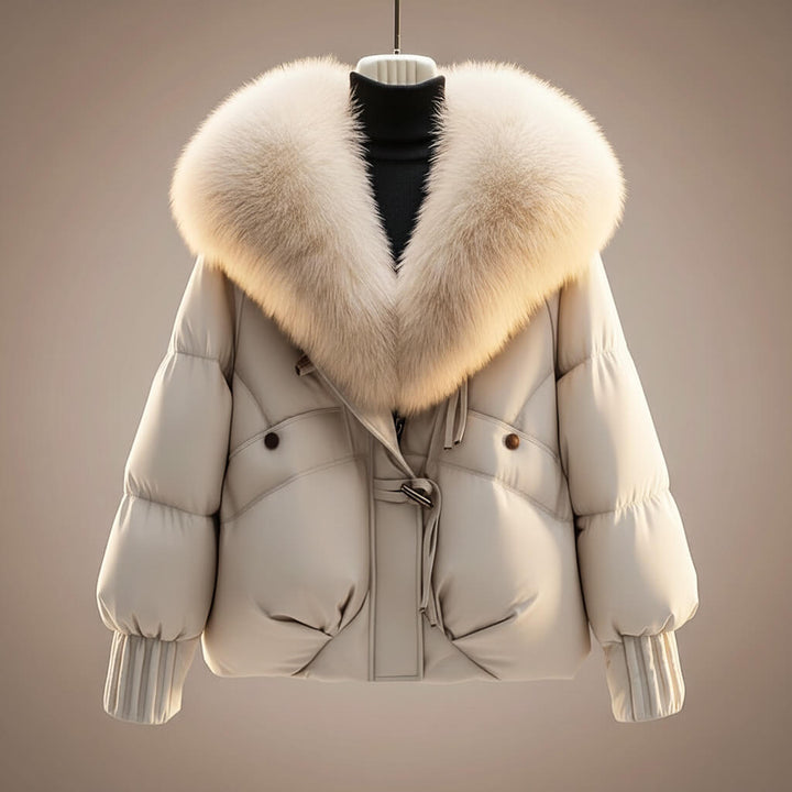Élodine | Manteau élégant au col affirmé