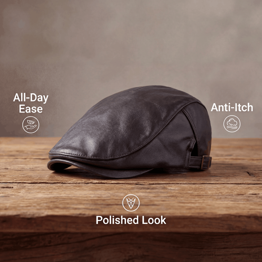 Henri | Casquette en Cuir