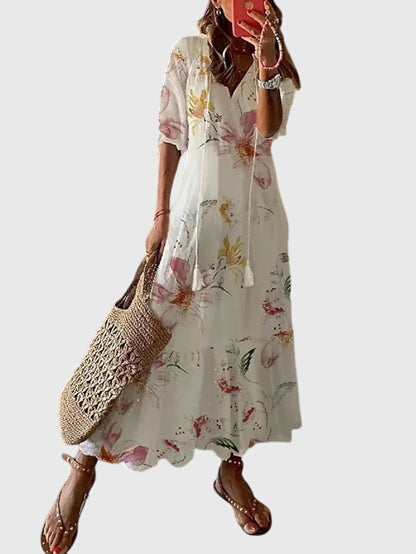 Alba | Robe d'été vintage bohème