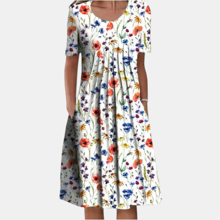 Gaëlle | Robe en Coton avec Couverture du Ventre