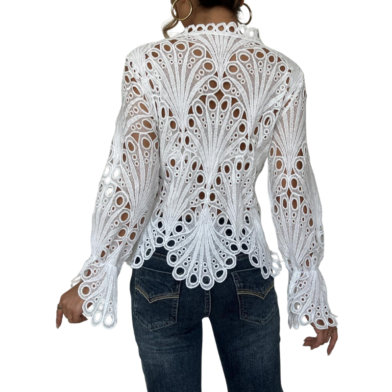 Shantel │ Blouse Moderne à Détails Creux