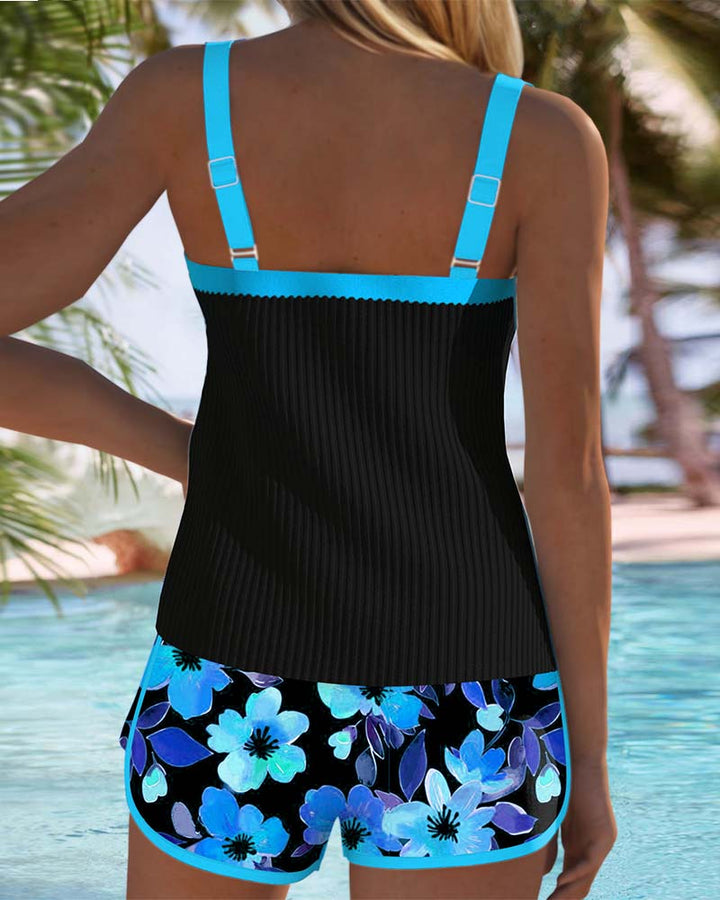 Lana | Ensemble de Tankini Élégant en Deux Pièces