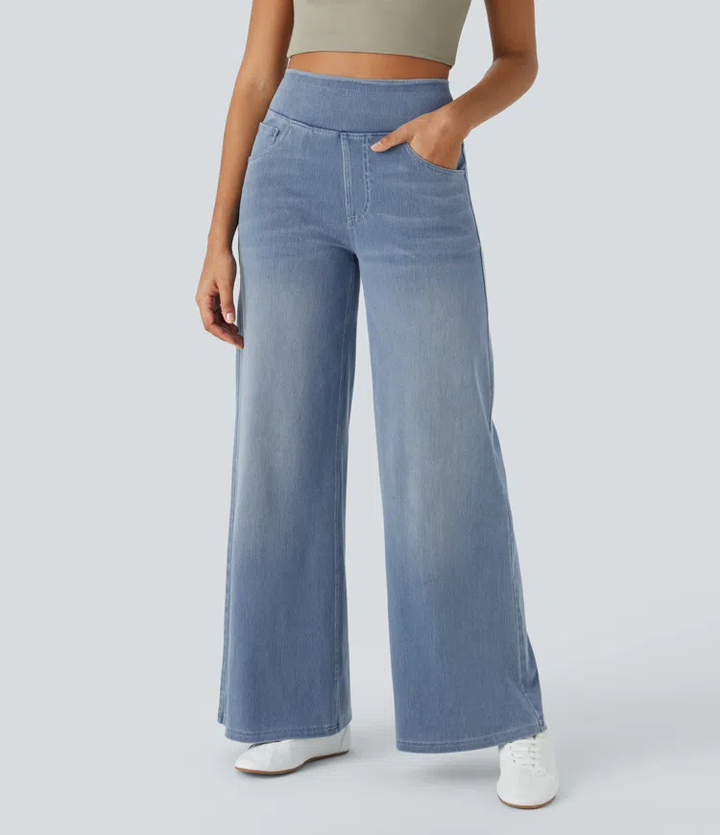 Héloïse |  Pantalon large fluide confortable élégant
