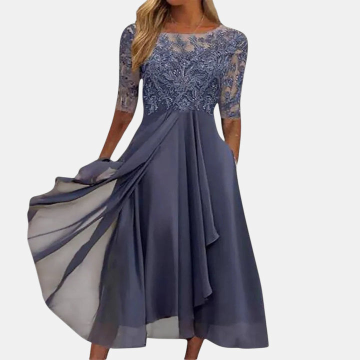 Raphaëlle | Robe en Dentelle Élégante