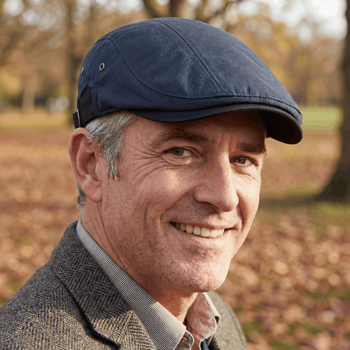 Laurent | Casquette en Coton Rayé