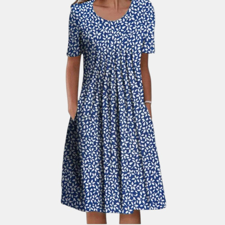 Gaëlle | Robe en Coton avec Couverture du Ventre
